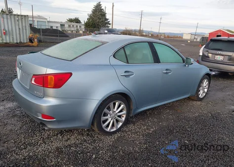 2009 Lexus Is 250 из США, поврежденный, VIN JTHBK262092091276